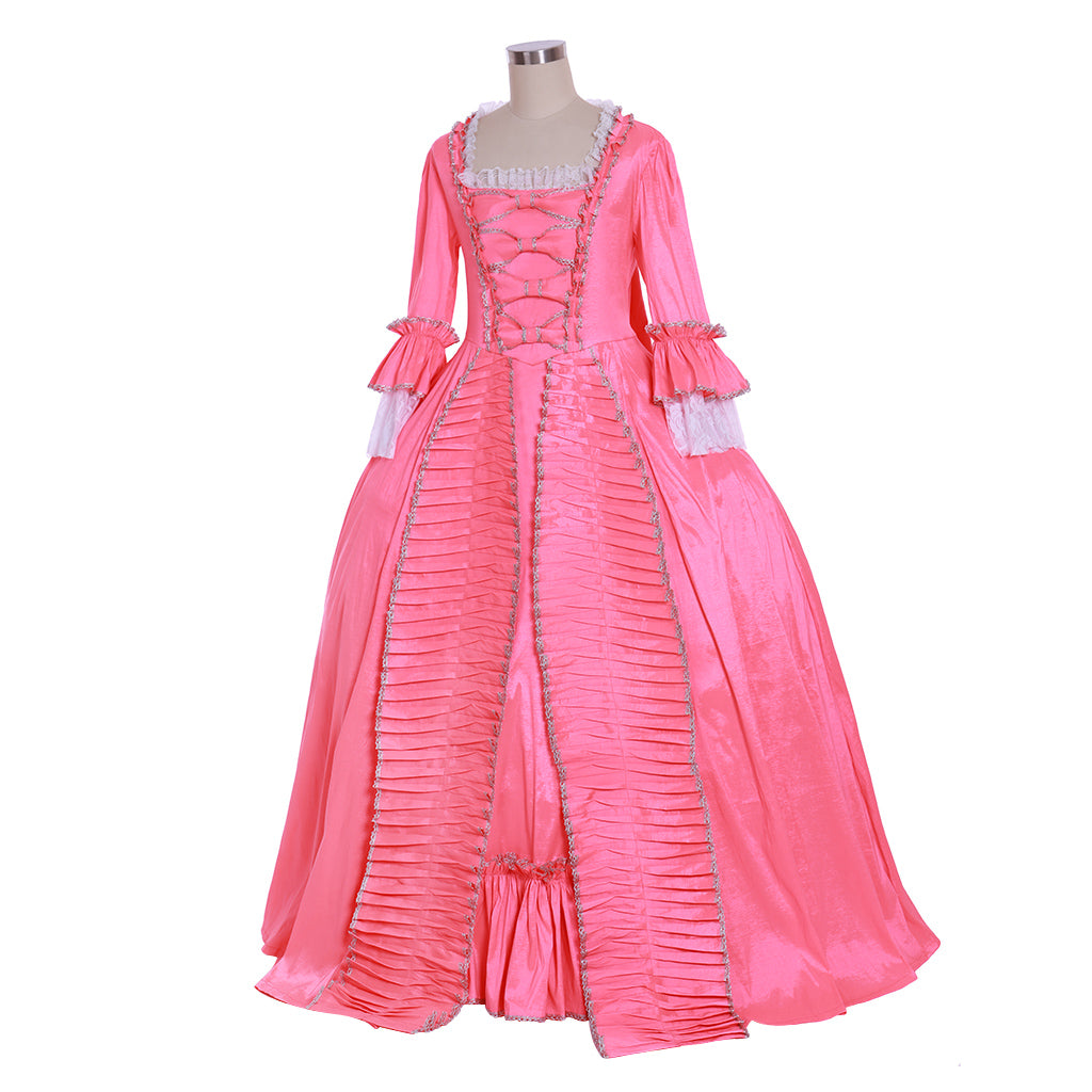 Gothic Rococo Victorian Dress Party Costume Flare Cuff Sleeve Masquerade Princess Shakespeare Plus Size Solid Color Ball Gown Women's Christmas Halloween Carnival Party Masquerade Wedding Party Adults' Dress All