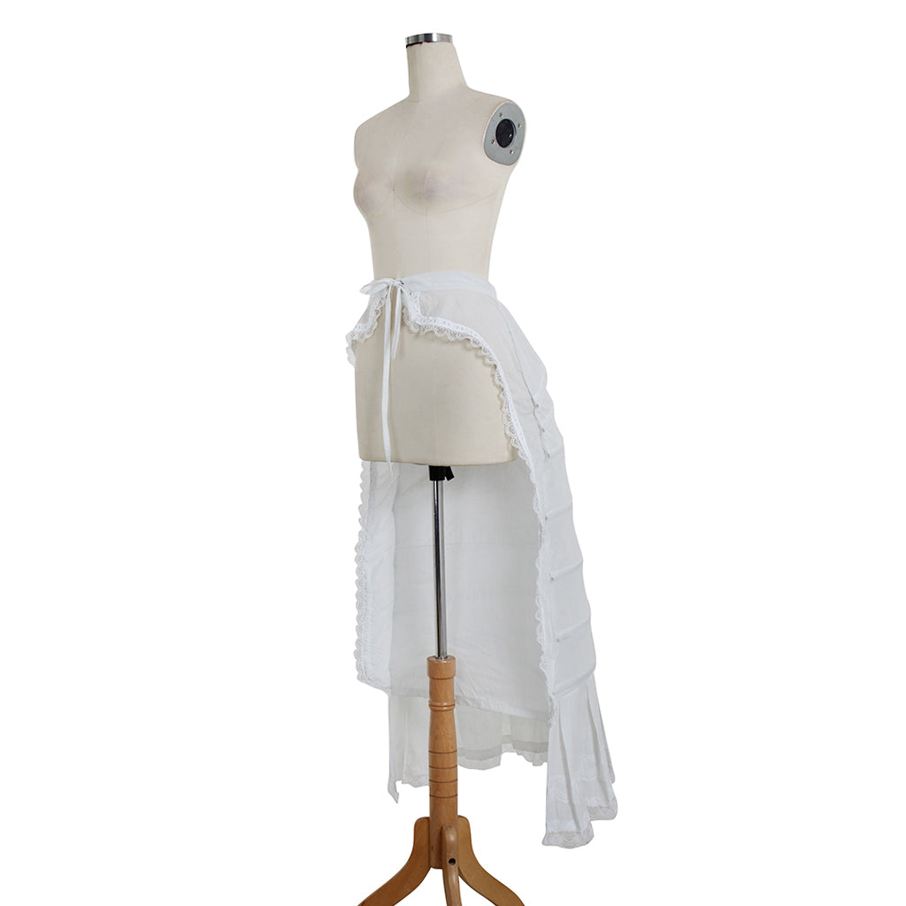 Women's Vintage White Petticoat Underskirt Victorian Baroque Crinoline Birdcage Hoop for Ball Dress Cosplay Princess Dress Underskirt and Retro Outfits