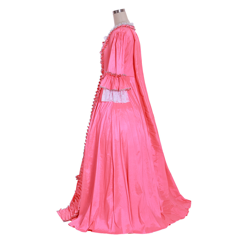 Gothic Rococo Victorian Dress Party Costume Flare Cuff Sleeve Masquerade Princess Shakespeare Plus Size Solid Color Ball Gown Women's Christmas Halloween Carnival Party Masquerade Wedding Party Adults' Dress All