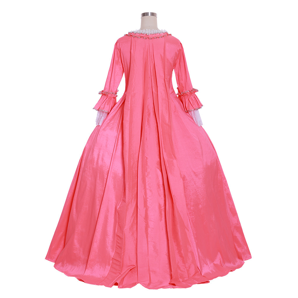 Gothic Rococo Victorian Dress Party Costume Flare Cuff Sleeve Masquerade Princess Shakespeare Plus Size Solid Color Ball Gown Women's Christmas Halloween Carnival Party Masquerade Wedding Party Adults' Dress All