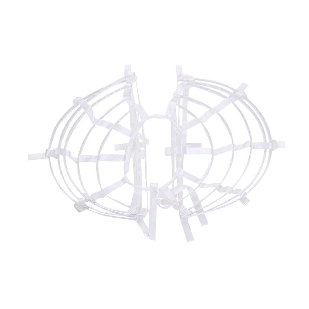 Women's Baroque Pannier Petticoat Victorian White Crinoline Birdcage Hoop for Victorian Ball Dress Baroque Crinoline Rococo Princess Dress Pannier