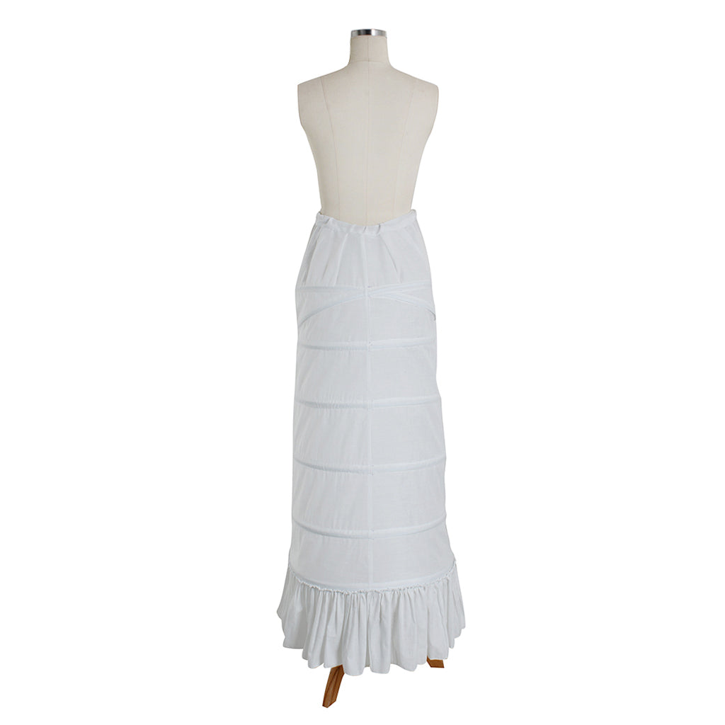 Women's Baroque Pannier Petticoat Victorian White Petticoat Underskirt for Victorian Ball Dress Baroque Waistband Crinoline Rococo Pannier Underskirt Slip Women Princess Dress Pannier