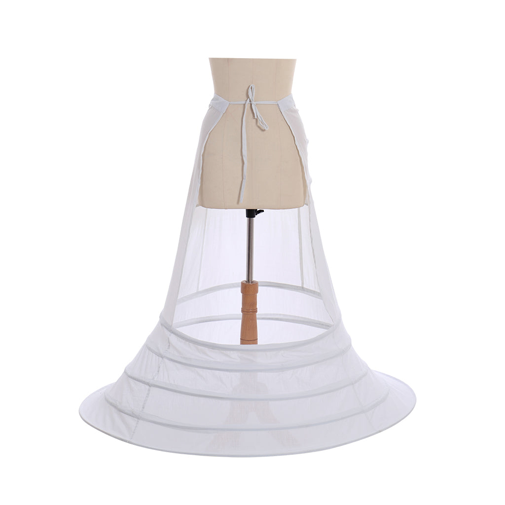 Women's Baroque Pannier Petticoat Victorian White Pannier Petticoat for Victorian Ball Dress Baroque Crinoline Rococo Princess Dress Pannier
