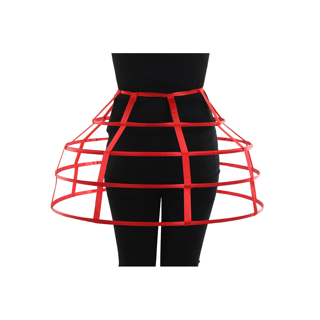 Women's Baroque Pannier Petticoat Victorian Crinoline Birdcage Hoop for Victorian Ball Dress Baroque Crinoline Rococo Princess Dress Pannier