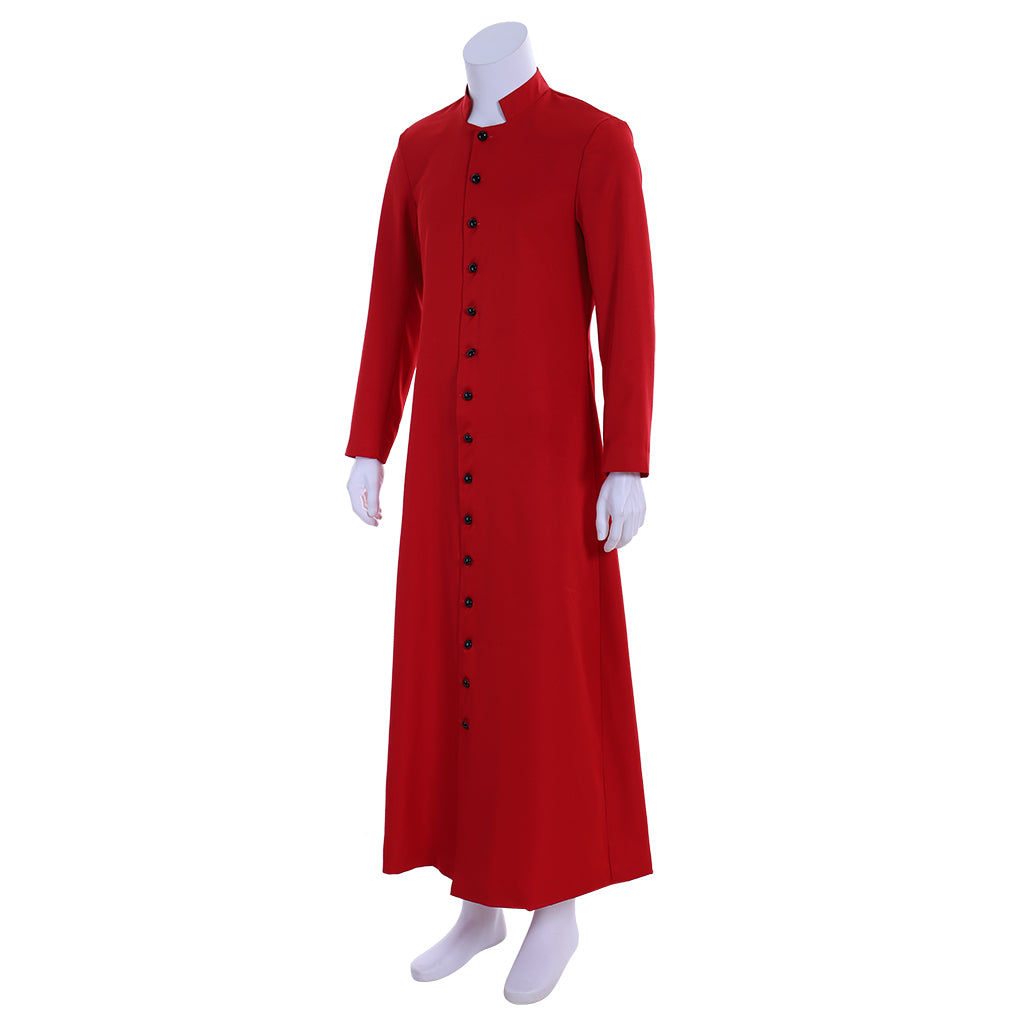 Medieval Men Renaissance Blue Button - Down Cosplay Costume Adult Vintage Court Long Sleeve Maxi Robe Men's Halloween Christmas