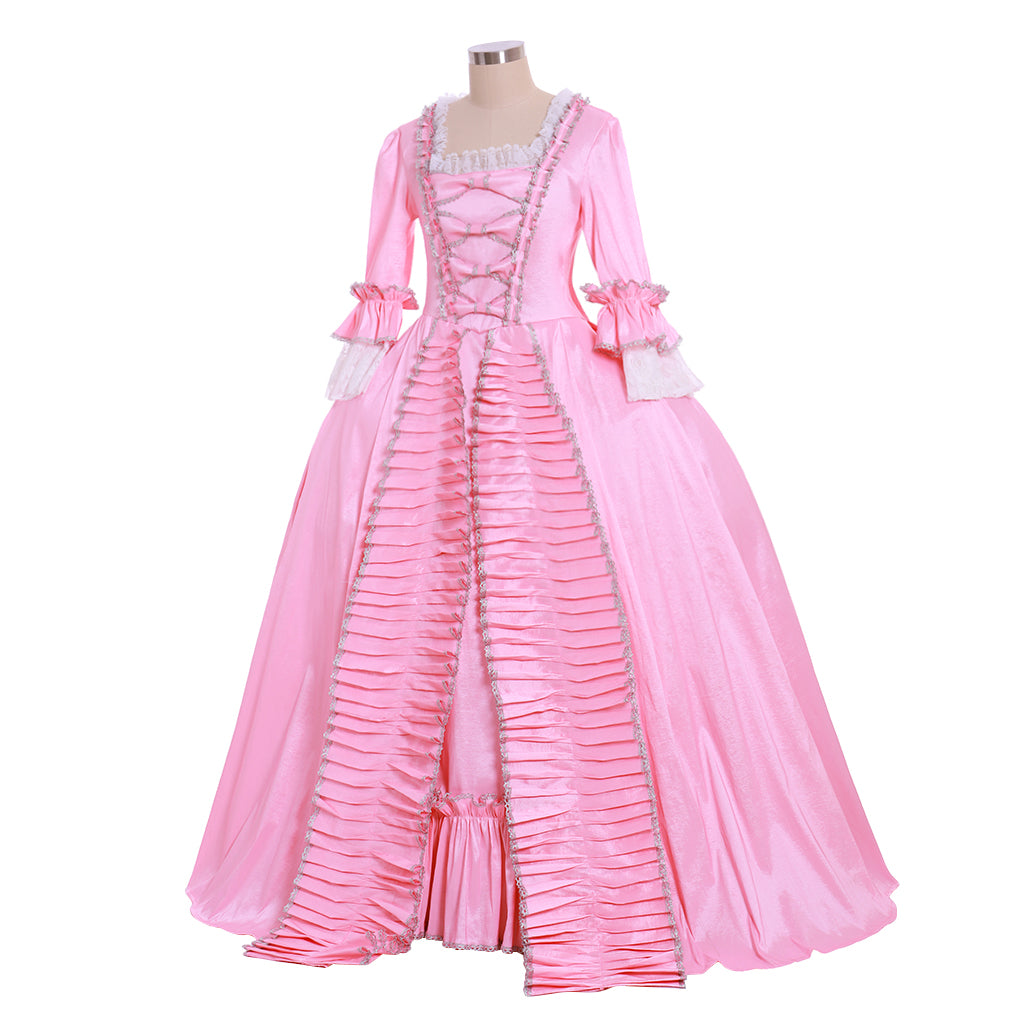 Gothic Rococo Victorian Dress Party Costume Flare Cuff Sleeve Masquerade Princess Shakespeare Plus Size Solid Color Ball Gown Women's Christmas Halloween Carnival Party Masquerade Wedding Party Adults' Dress All