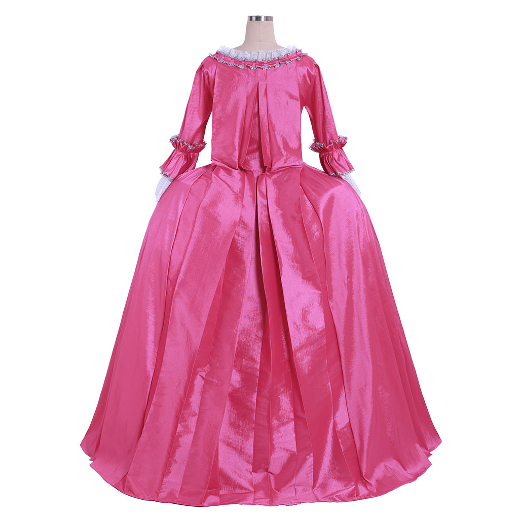 Gothic Rococo Victorian Dress Party Costume Flare Cuff Sleeve Masquerade Princess Shakespeare Plus Size Solid Color Ball Gown Women's Christmas Halloween Carnival Party Masquerade Wedding Party Adults' Dress All