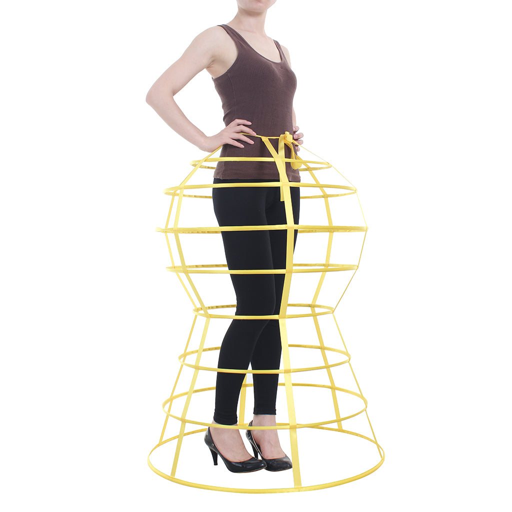 Women's Baroque Pannier Petticoat Victorian Black Crinoline Birdcage Hoop for Victorian Ball Dress Baroque Crinoline Rococo Princess Dress Pannier