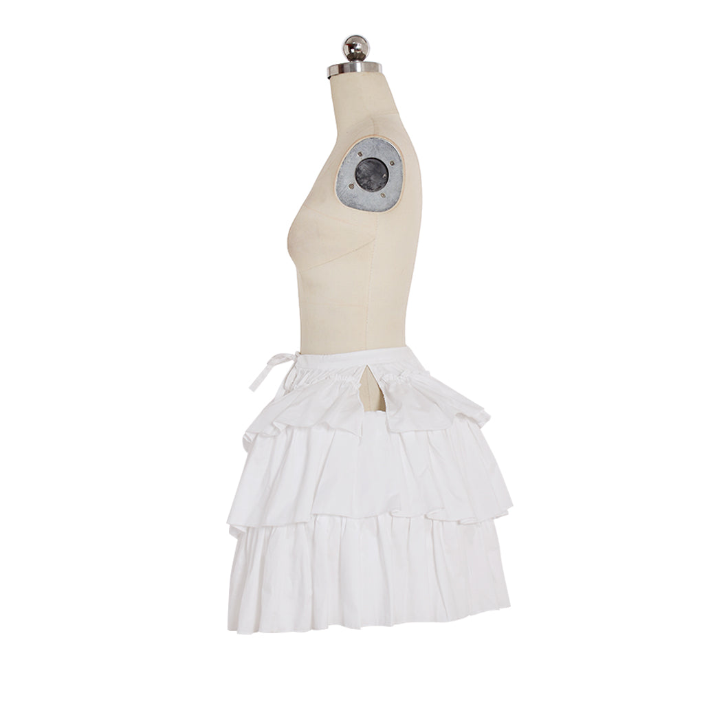Women's Baroque Pannier Petticoat Victorian White Pannier Petticoat for Victorian Ball Dress Baroque Crinoline Rococo Princess Dress Pannier
