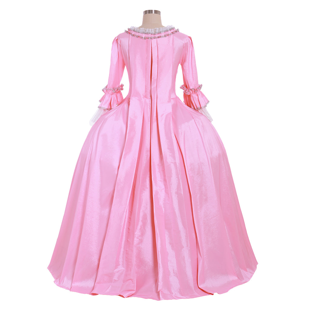 Gothic Rococo Victorian Dress Party Costume Flare Cuff Sleeve Masquerade Princess Shakespeare Plus Size Solid Color Ball Gown Women's Christmas Halloween Carnival Party Masquerade Wedding Party Adults' Dress All