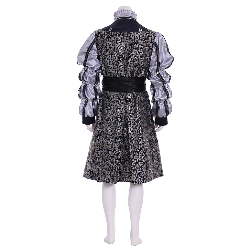 18th Century European Rococo Style Coat with Fur and Lace Embellishments for Historical Reenactments Cosplay Events Halloween Christmas or Parties
