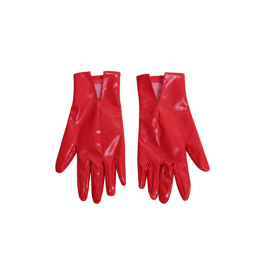 Medieval Men's Red Velvet Long Coat with Gold Trim Ruffled Collar and Cuffs Matching Pants Costume for Cosplay Themed Events Halloween Christmas or Parties
