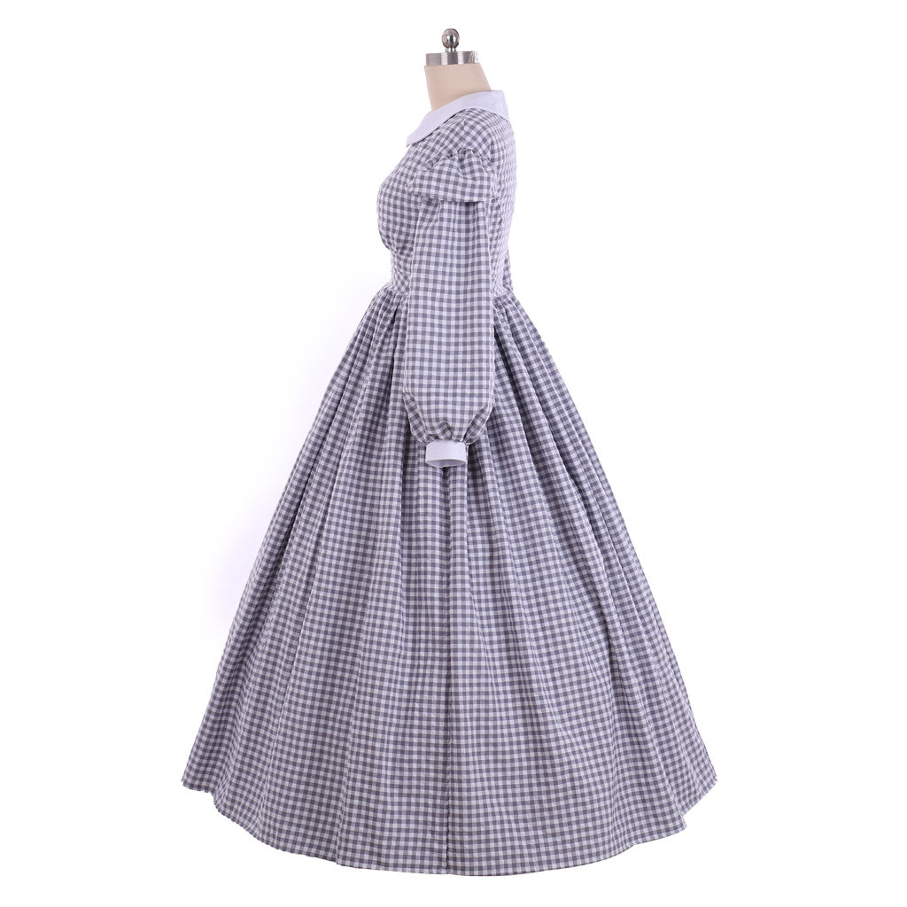 Victorian Rococo Medieval Dress Ball Gown Striped Dress Party Costume Women's Royal Halloween Carnival Party Prom Carnival of Venice Dress