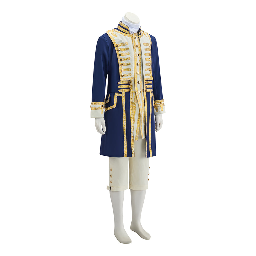 Medieval Court Coat with Gold Embellishments for Historical Reenactments Medieval Themed Gatherings Halloween Costumes Cosplay Events