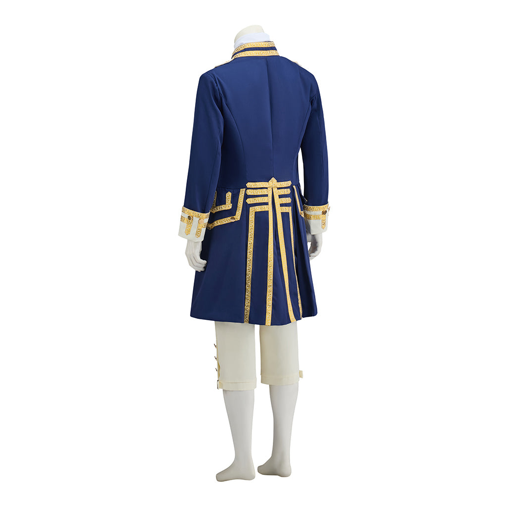 Medieval Court Coat with Gold Embellishments for Historical Reenactments Medieval Themed Gatherings Halloween Costumes Cosplay Events