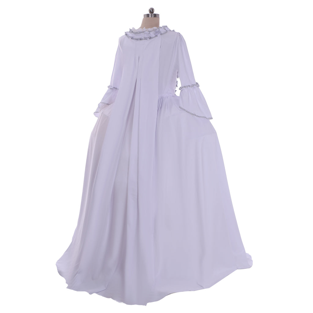 18th Gothic Rococo Dress Party Costume Prom Dress Princess Shakespeare Solid Ball Gown White Women's Royal Christmas Halloween Carnival Party Evening Dress Masquerade Adults' Dress All Seasons