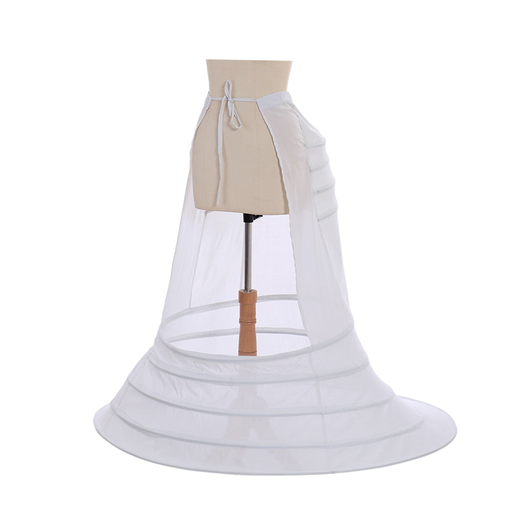 Women's Baroque Pannier Petticoat Victorian White Pannier Petticoat for Victorian Ball Dress Baroque Crinoline Rococo Princess Dress Pannier