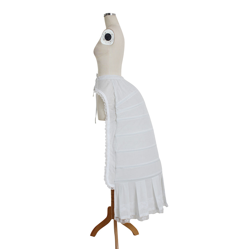 Women's Vintage White Petticoat Underskirt Victorian Baroque Crinoline Birdcage Hoop for Ball Dress Cosplay Princess Dress Underskirt and Retro Outfits