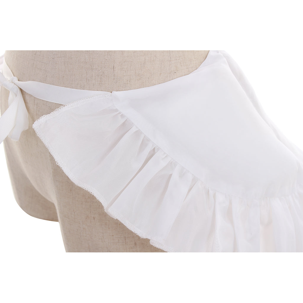 Women's Vintage White Petticoat Underskirt Victorian Baroque Crinoline Pannier for Ball Dress Cosplay Princess Dress Underskirt and Retro Outfits