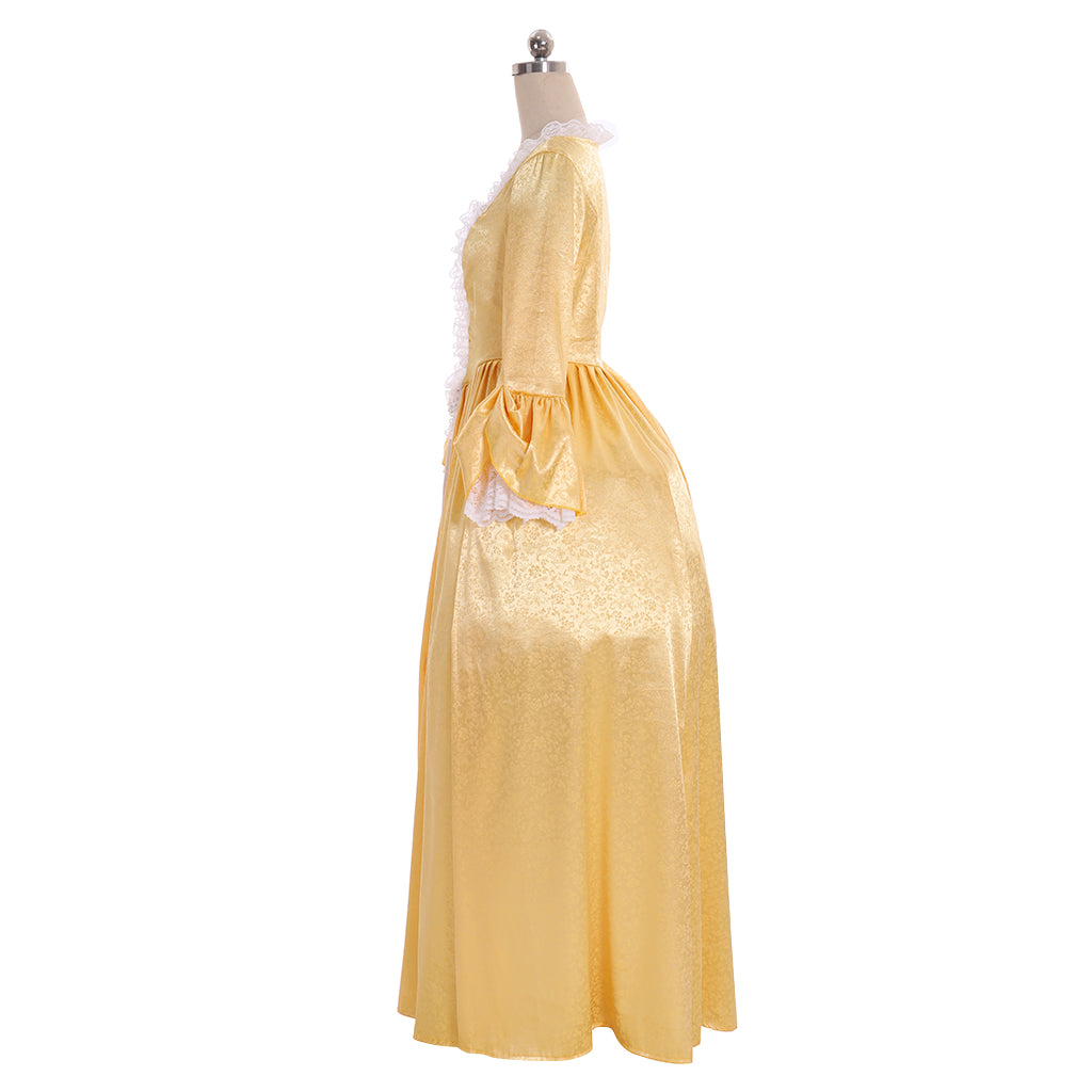 18th Century Women's Rococo Ball Gown Princess Maria Antonietta Rococo Victorian Renaissance Vacation Dress