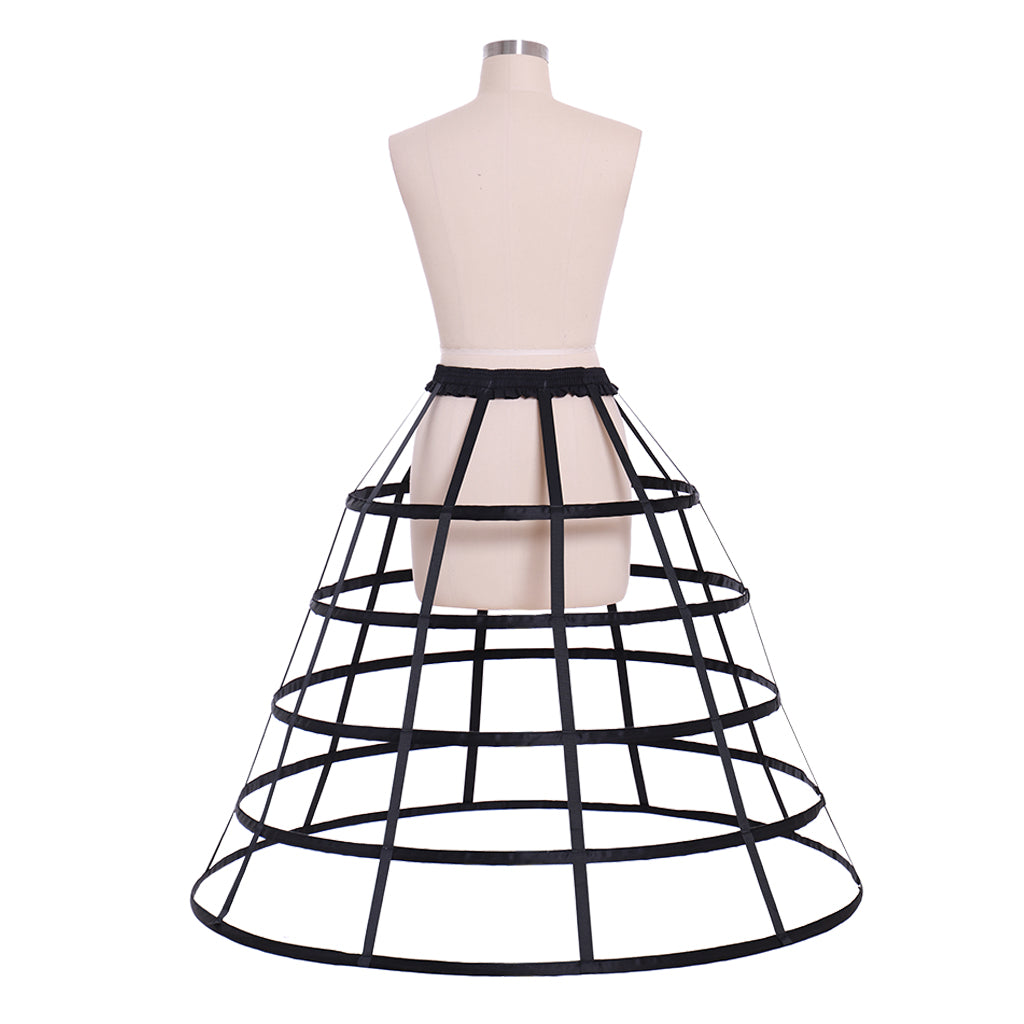 Women's Vintage Petticoat Underskirt Victorian Baroque Crinoline Hoop for Ball Dress Cosplay Princess Dress Underskirt and Retro Outfits