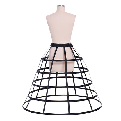 Women's Vintage Petticoat Underskirt Victorian Baroque Crinoline Hoop for Ball Dress Cosplay Princess Dress Underskirt and Retro Outfits