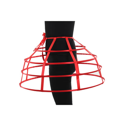 Women's Baroque Pannier Petticoat Victorian Crinoline Birdcage Hoop for Victorian Ball Dress Baroque Crinoline Rococo Princess Dress Pannier