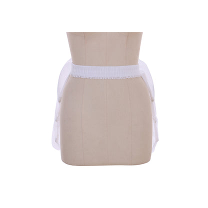 Women's Vintage White Petticoat Underskirt Victorian Baroque Crinoline Pannier for Ball Dress Cosplay Princess Dress  Underskirt  and Retro Outfits Pannier