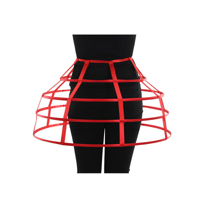 Women's Baroque Pannier Petticoat Victorian Crinoline Birdcage Hoop for Victorian Ball Dress Baroque Crinoline Rococo Princess Dress Pannier