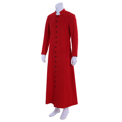 Medieval Men Renaissance Blue Button - Down Cosplay Costume Adult Vintage Court Long Sleeve Maxi Robe Men's Halloween Christmas