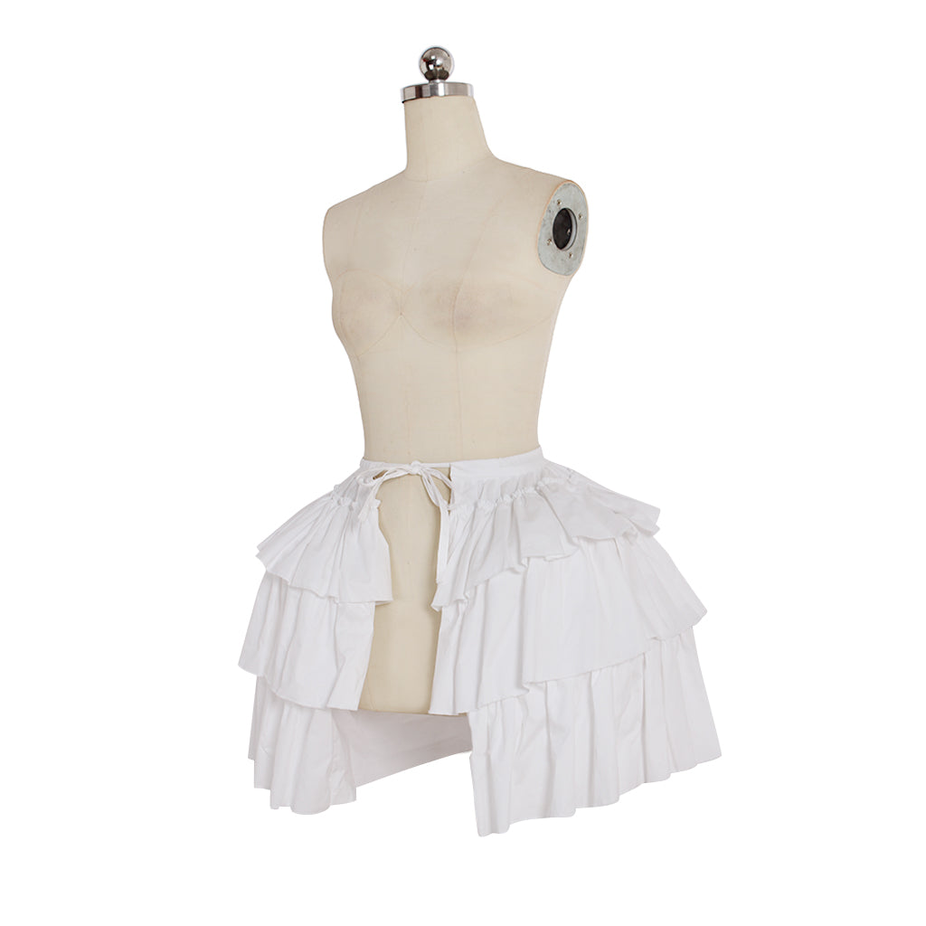 Women's Baroque Pannier Petticoat Victorian White Pannier Petticoat for Victorian Ball Dress Baroque Crinoline Rococo Princess Dress Pannier
