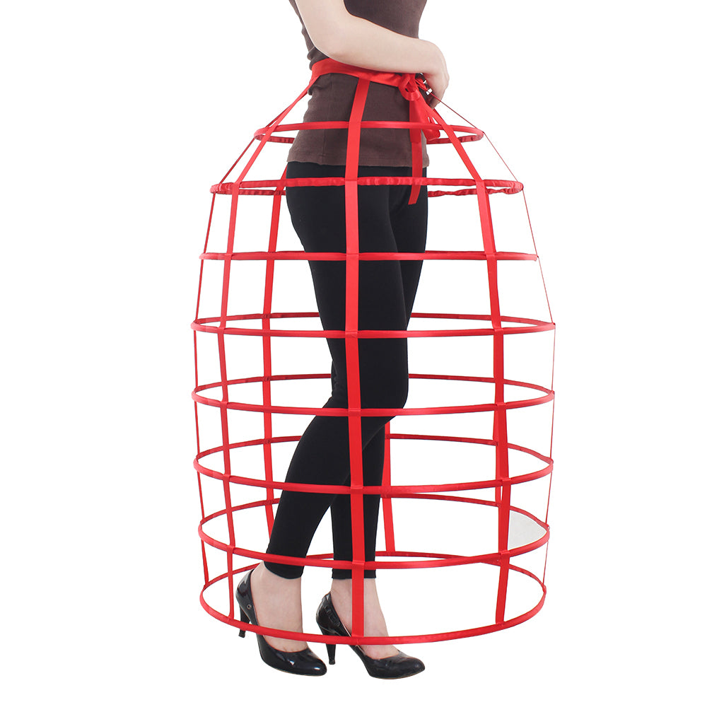 Women's Baroque Pannier Petticoat Victorian Crinoline Birdcage Hoop for Victorian Ball Dress Baroque Crinoline Rococo Princess Dress Pannier