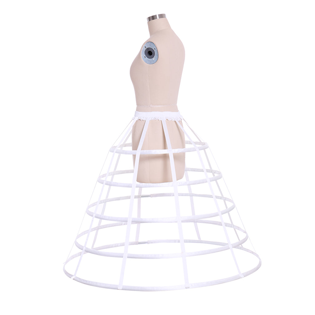 Women's Vintage Petticoat Underskirt Victorian Baroque Crinoline Hoop for Ball Dress Cosplay Princess Dress Underskirt and Retro Outfits