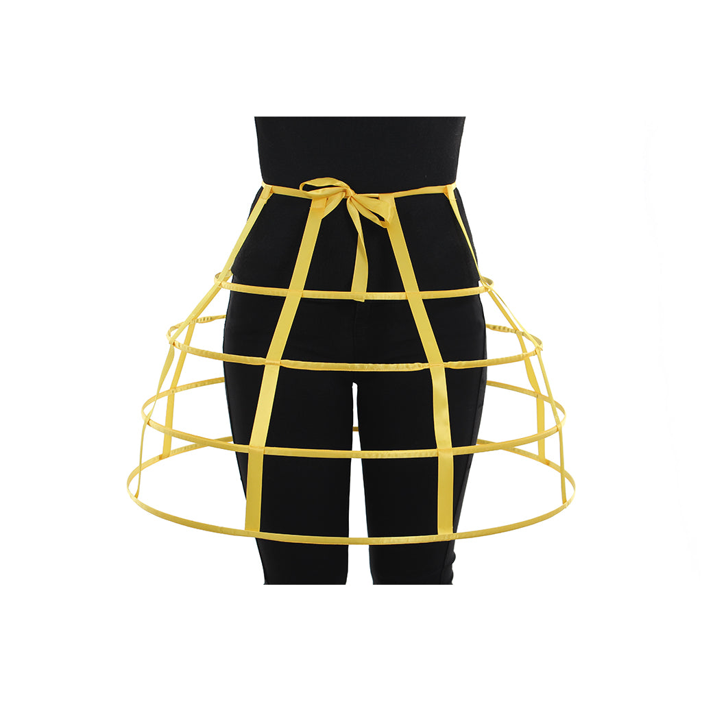 Women's Baroque Pannier Petticoat Victorian Crinoline Birdcage Hoop for Victorian Ball Dress Baroque Crinoline Rococo Princess Dress Pannier