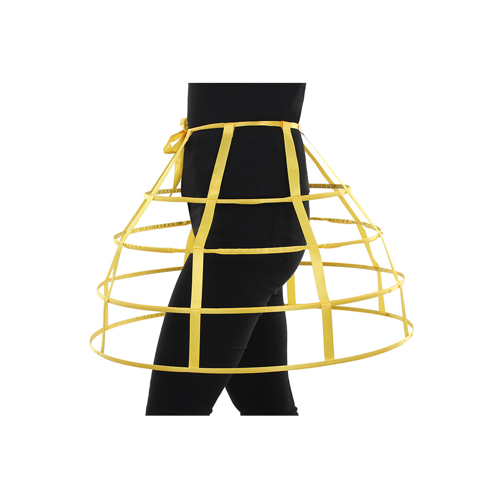 Women's Baroque Pannier Petticoat Victorian Crinoline Birdcage Hoop for Victorian Ball Dress Baroque Crinoline Rococo Princess Dress Pannier