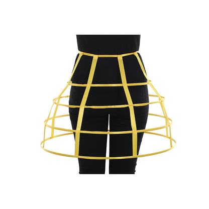 Women's Baroque Pannier Petticoat Victorian Crinoline Birdcage Hoop for Victorian Ball Dress Baroque Crinoline Rococo Princess Dress Pannier