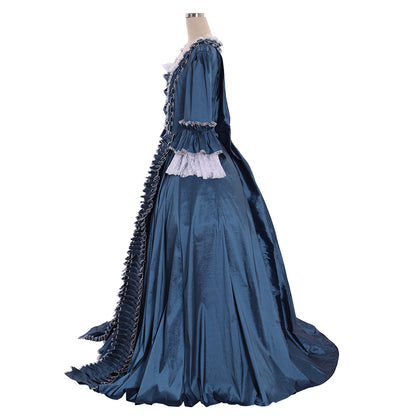Gothic Rococo Victorian Dress Party Costume Flare Cuff Sleeve Masquerade Princess Shakespeare Plus Size Solid Color Ball Gown Women's Christmas Halloween Carnival Party Masquerade Wedding Party Adults' Dress All