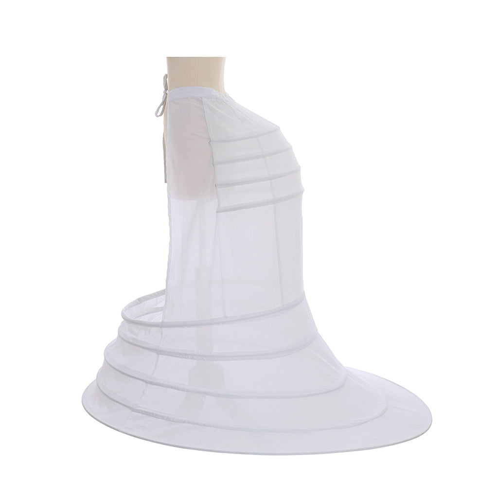 Women's Baroque Pannier Petticoat Victorian White Pannier Petticoat for Victorian Ball Dress Baroque Crinoline Rococo Princess Dress Pannier