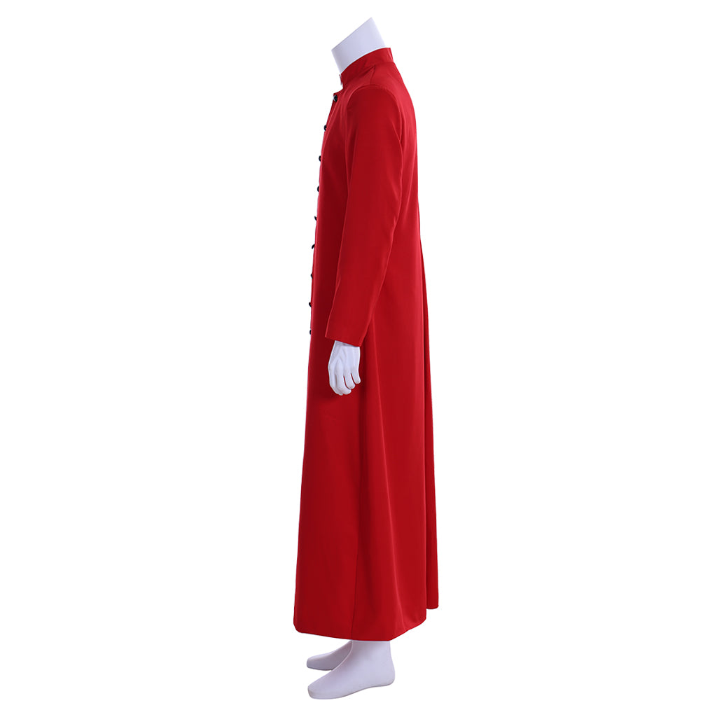 Medieval Men Renaissance Blue Button - Down Cosplay Costume Adult Vintage Court Long Sleeve Maxi Robe Men's Halloween Christmas