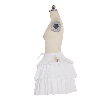 Women's Baroque Pannier Petticoat Victorian White Pannier Petticoat for Victorian Ball Dress Baroque Crinoline Rococo Princess Dress Pannier