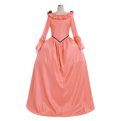 Gothic Rococo Vintage Inspired Dress Party Costume Prom Dress Princess Flare Cuff Sleeve Shakespeare  Origon Women's Royal  Christmas Halloween Carnival Party Evening dress Masquerade Adults' Dress All