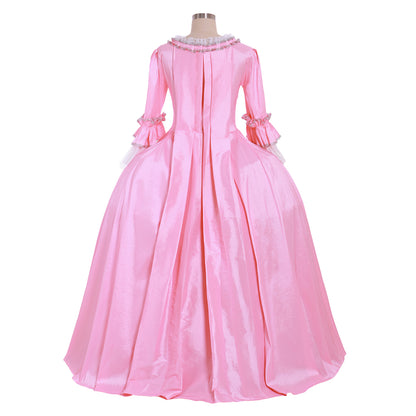 Gothic Rococo Victorian Dress Party Costume Flare Cuff Sleeve Masquerade Princess Shakespeare Plus Size Solid Color Ball Gown Women's Christmas Halloween Carnival Party Masquerade Wedding Party Adults' Dress All
