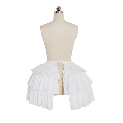 Women's Baroque Pannier Petticoat Victorian White Pannier Petticoat for Victorian Ball Dress Baroque Crinoline Rococo Princess Dress Pannier