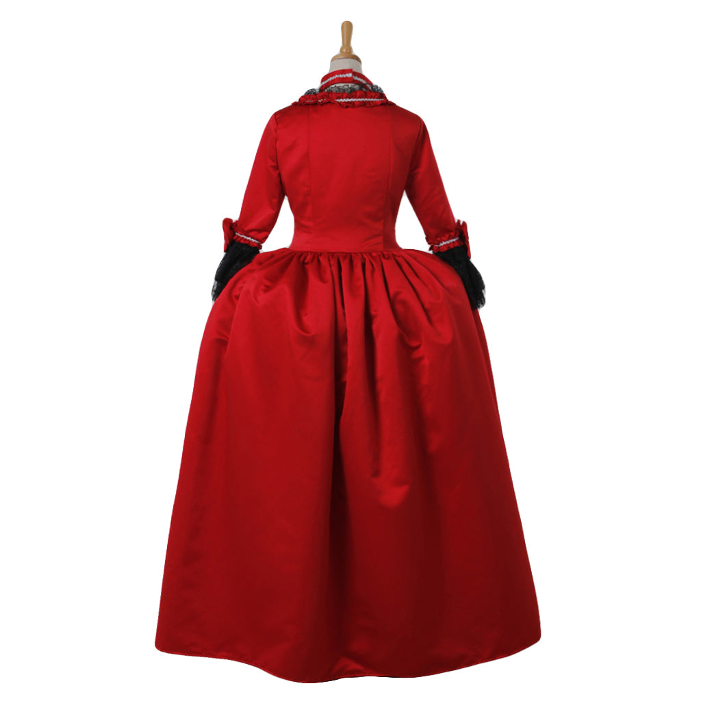 18th Century Women's Rococo Ball Gown Princess Bow Accessory Maria Antonietta Rococo Victorian Renaissance Vacation Dress Party Costume Princess