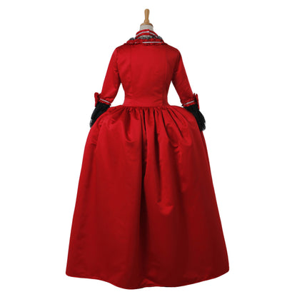 18th Century Women's Rococo Ball Gown Princess Bow Accessory Maria Antonietta Rococo Victorian Renaissance Vacation Dress Party Costume Princess