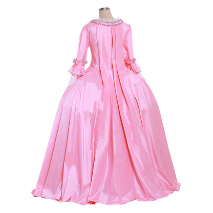 Gothic Rococo Victorian Dress Party Costume Flare Cuff Sleeve Masquerade Princess Shakespeare Plus Size Solid Color Ball Gown Women's Christmas Halloween Carnival Party Masquerade Wedding Party Adults' Dress All