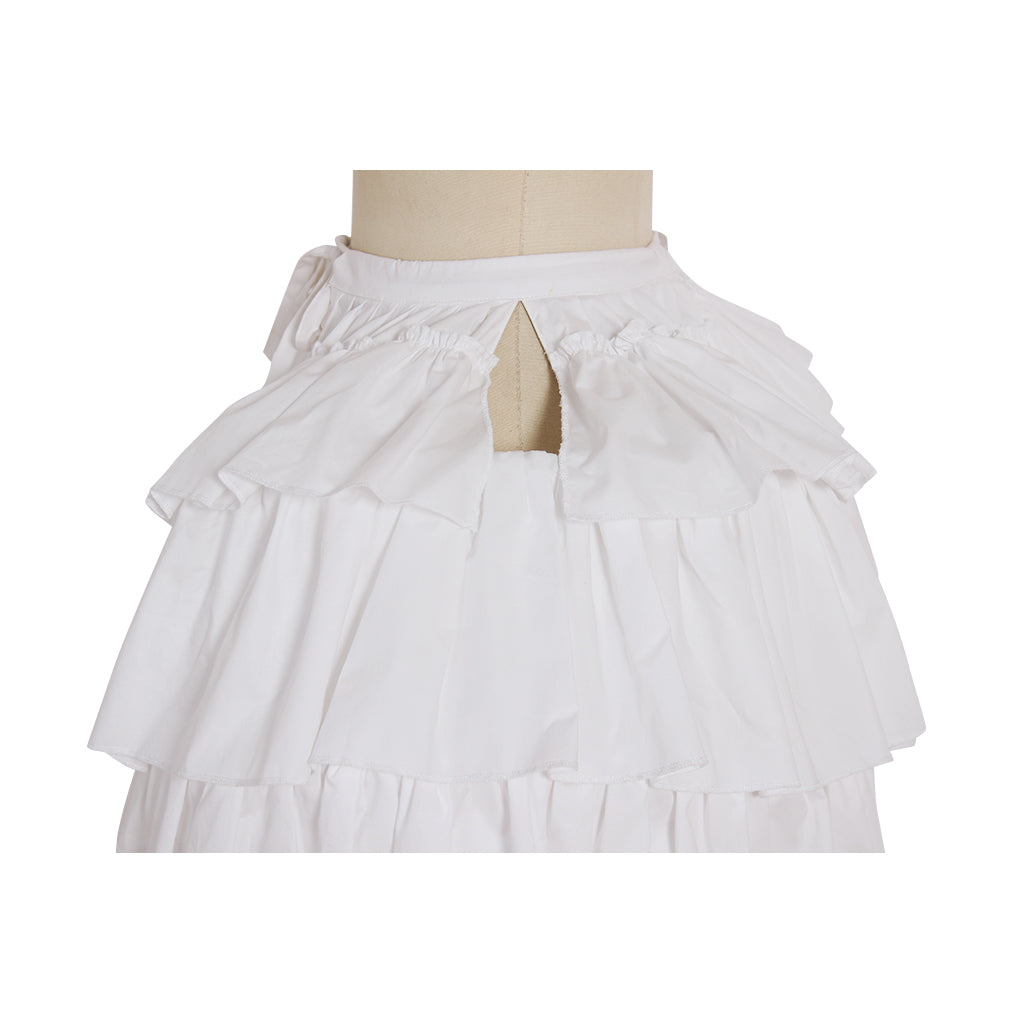 Women's Baroque Pannier Petticoat Victorian White Pannier Petticoat for Victorian Ball Dress Baroque Crinoline Rococo Princess Dress Pannier