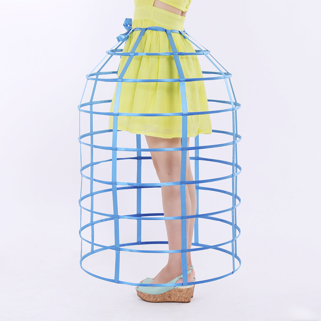 Women's Baroque Pannier Petticoat Victorian Crinoline Birdcage Hoop for Victorian Ball Dress Baroque Crinoline Rococo Princess Dress Pannier