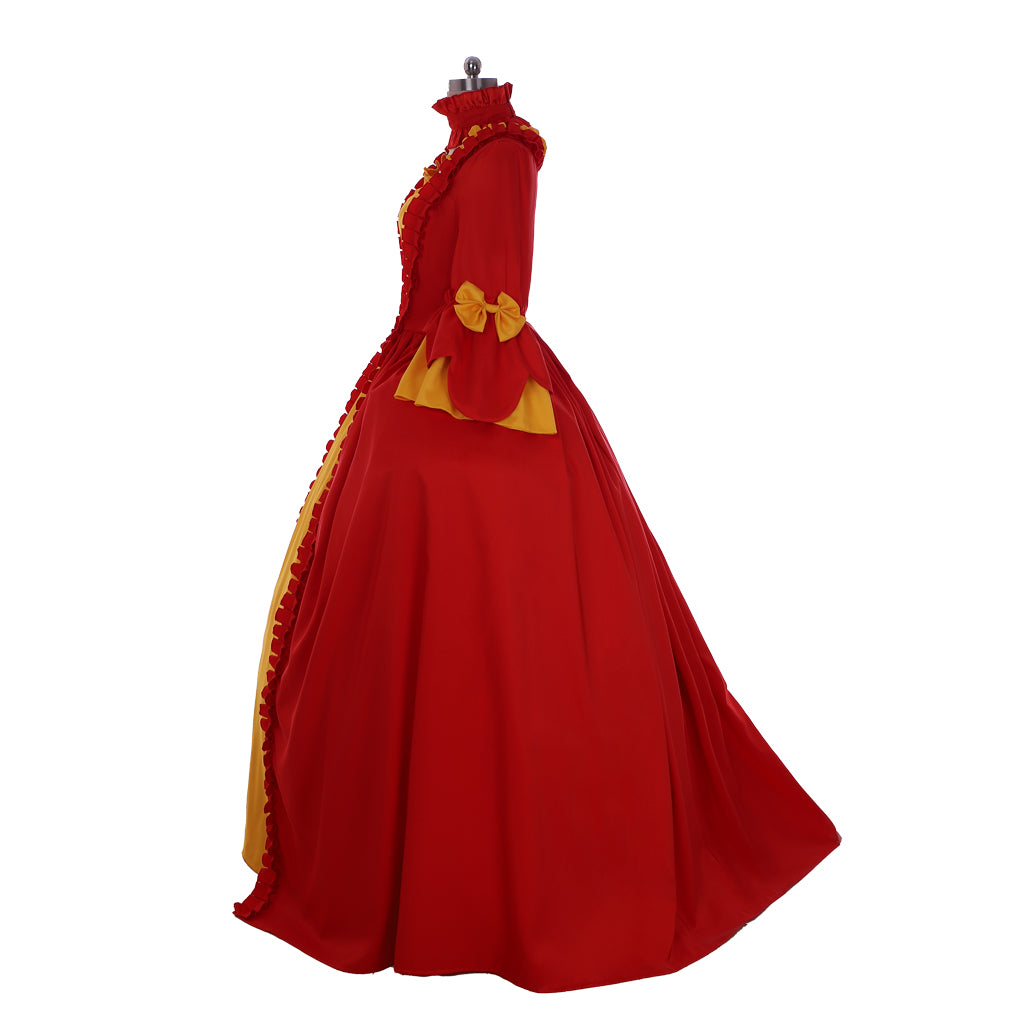 18th Century Women's Rococo Ball Gown Princess Maria Antonietta Rococo Victorian Renaissance Vacation Dress Women's Royal Halloween Carnival New Year Party Evening Party Party Valentine's DayParty Masquerade Adults' Dress All