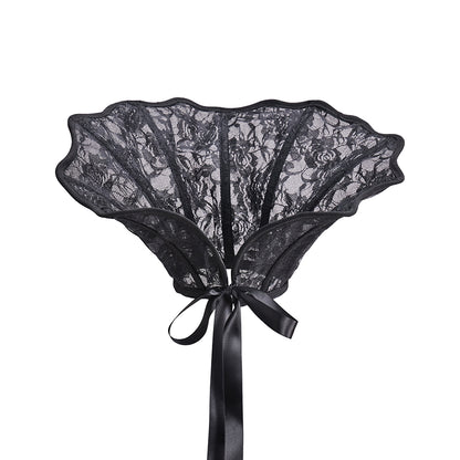 Medieval Renaissance Black Lace Trimmed Noble Headpiece for Historical Reenactments Renaissance Themed Events Halloween and Christmas